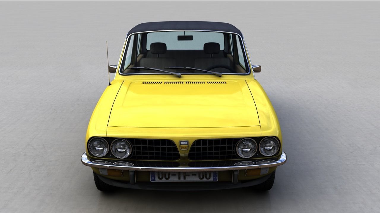 TRIUMPH DOLOMITE SPRINT MK1 1977 3D model_2