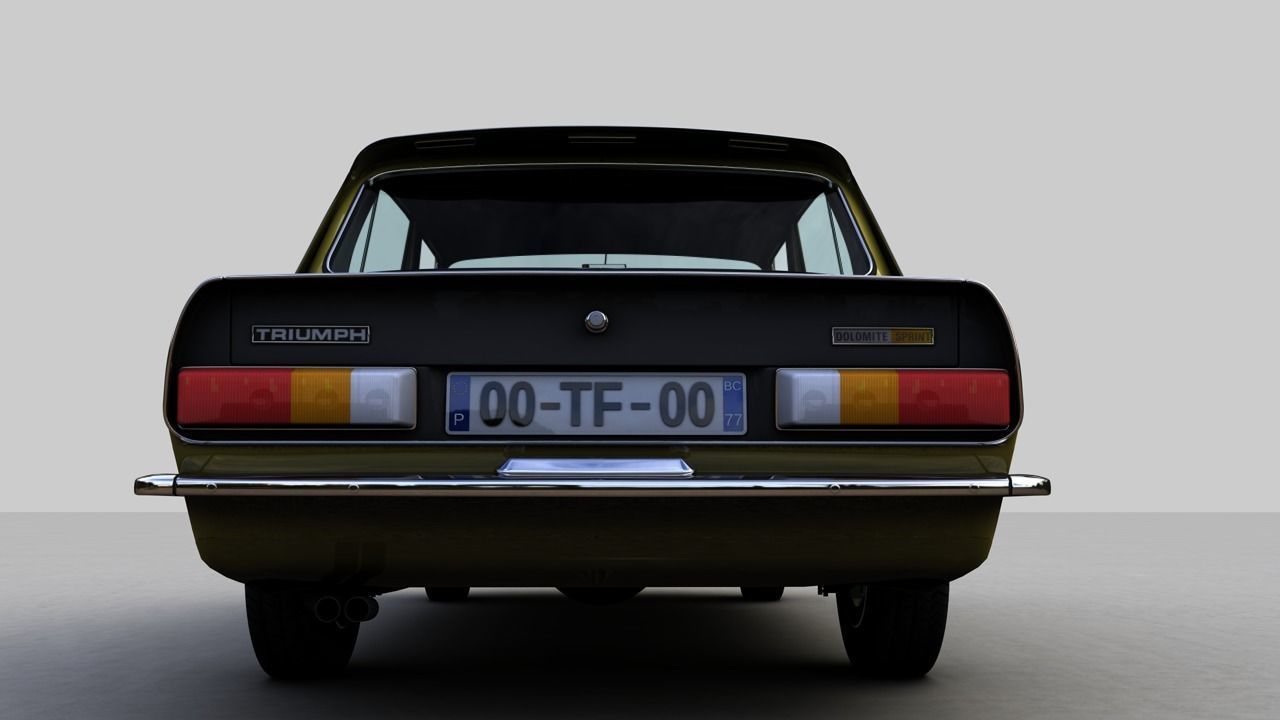 TRIUMPH DOLOMITE SPRINT MK1 1977 3D model_1