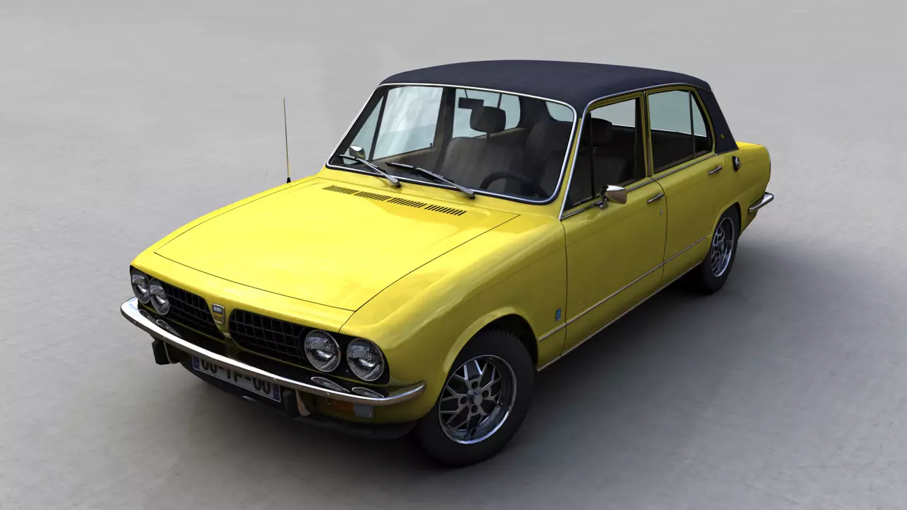 TRIUMPH DOLOMITE SPRINT MK1 1977 3D model_0