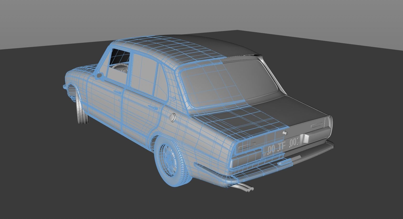 TRIUMPH DOLOMITE SPRINT MK1 1977 3D model_13