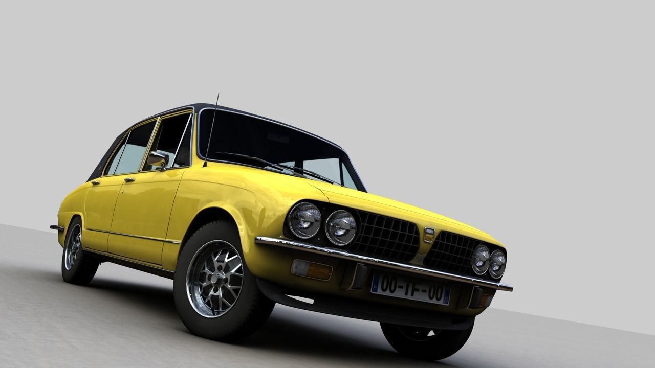 TRIUMPH DOLOMITE SPRINT MK1 1977 3D model_3