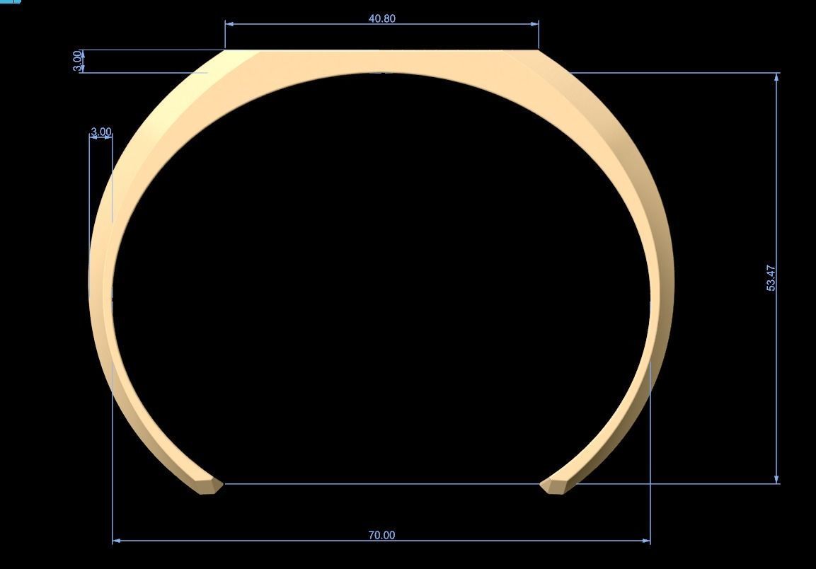 Men Bracelet 02 3D print model_10