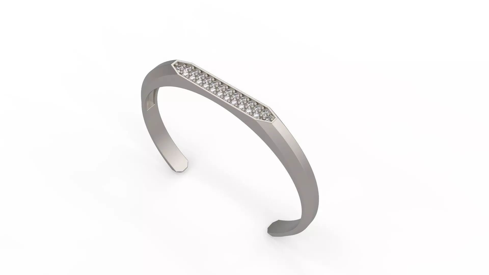 Men Bracelet 02 3D print model_0