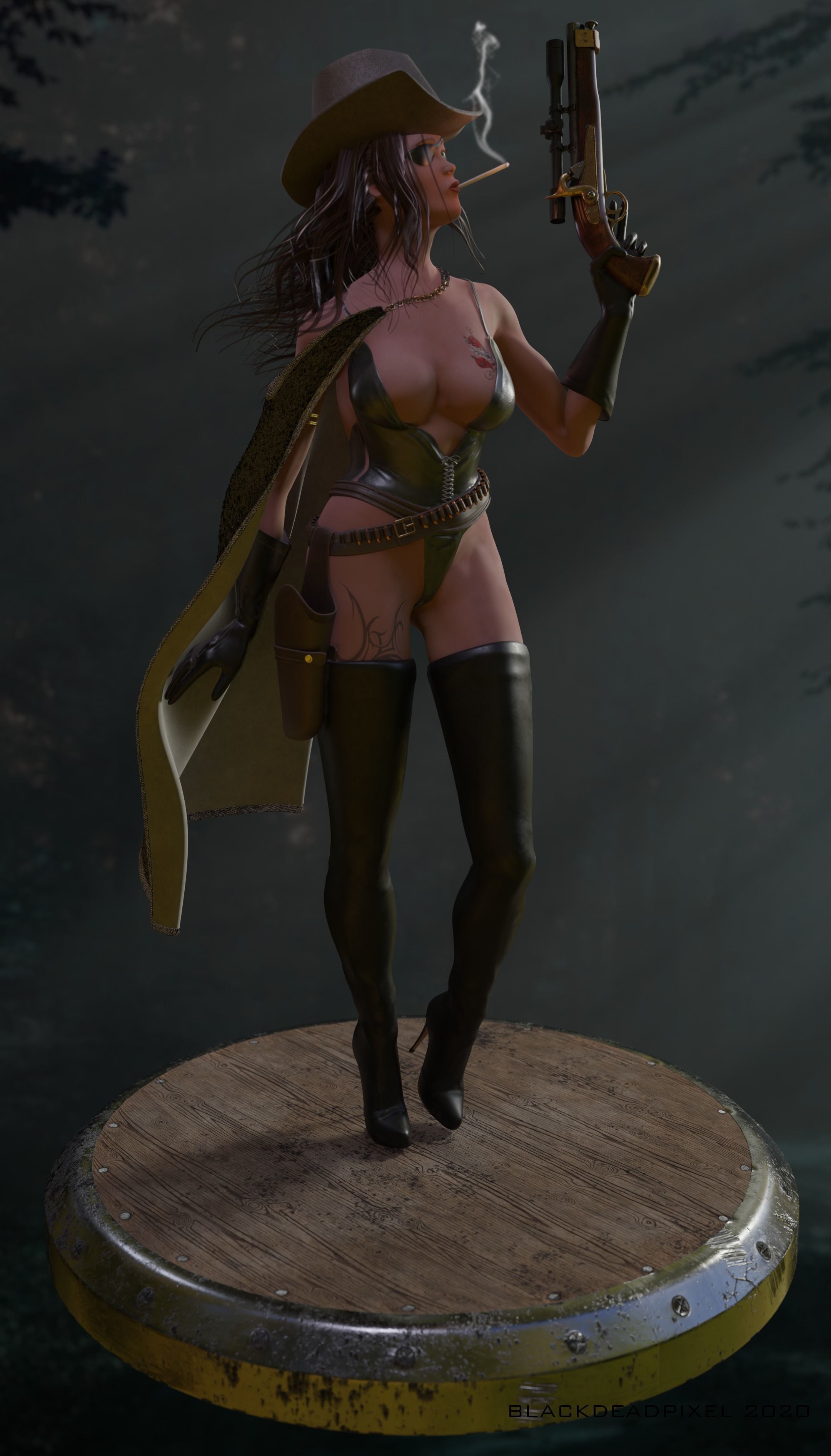 Modeling PBR and Look Dev 3D model_2