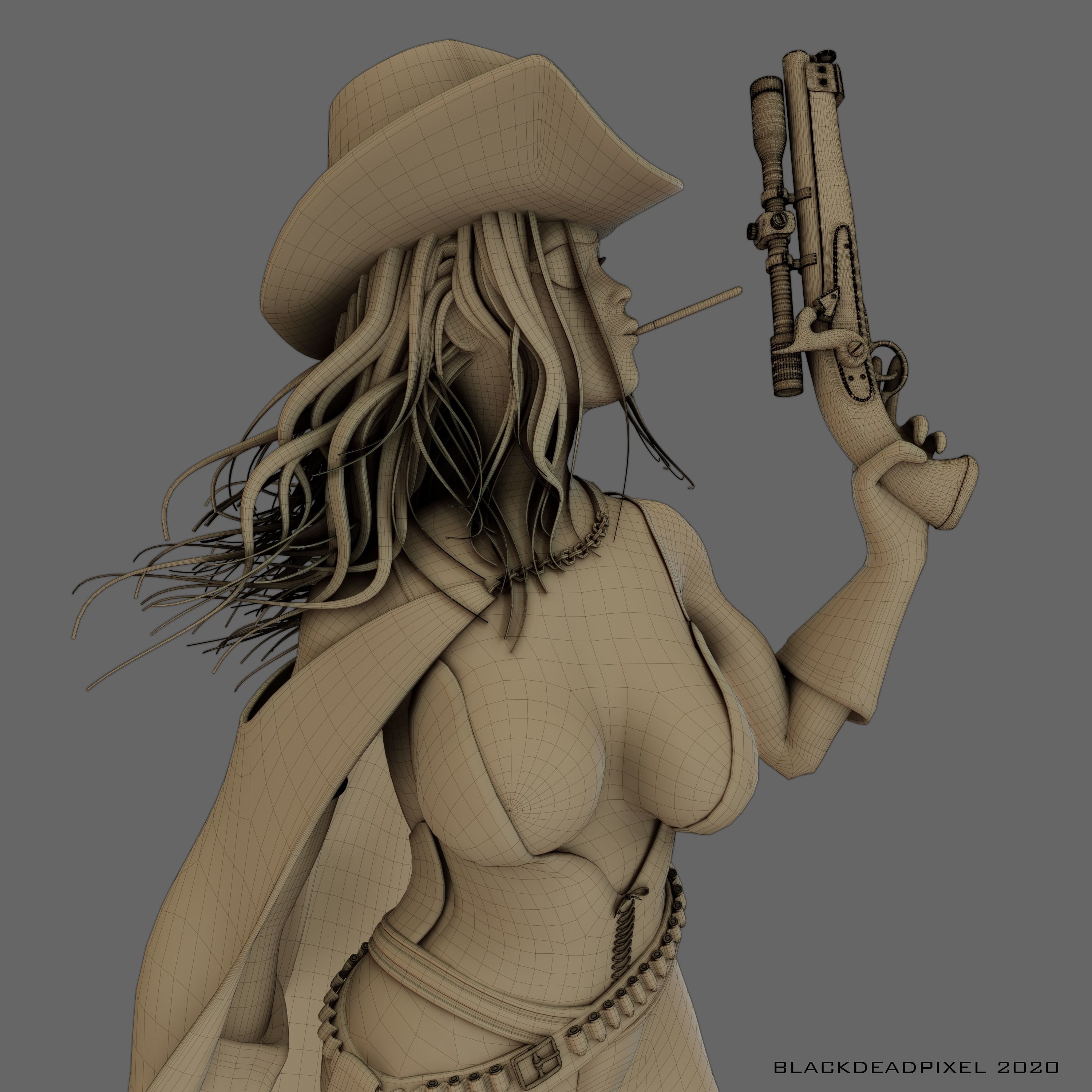 Modeling PBR and Look Dev 3D model_1