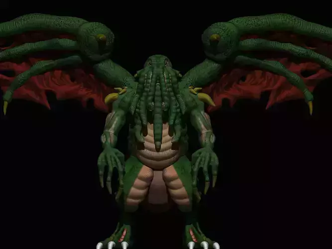 CHUTHULU cthulhu creature 3D print model