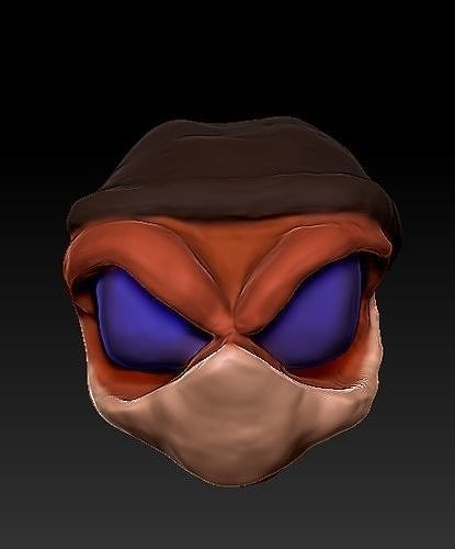 Ruiz Custom Covid bug head for one12 body 3D print model