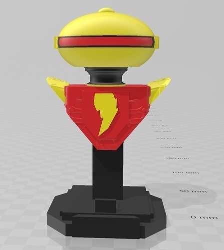 Bust Alpha Power ranger 3D print model