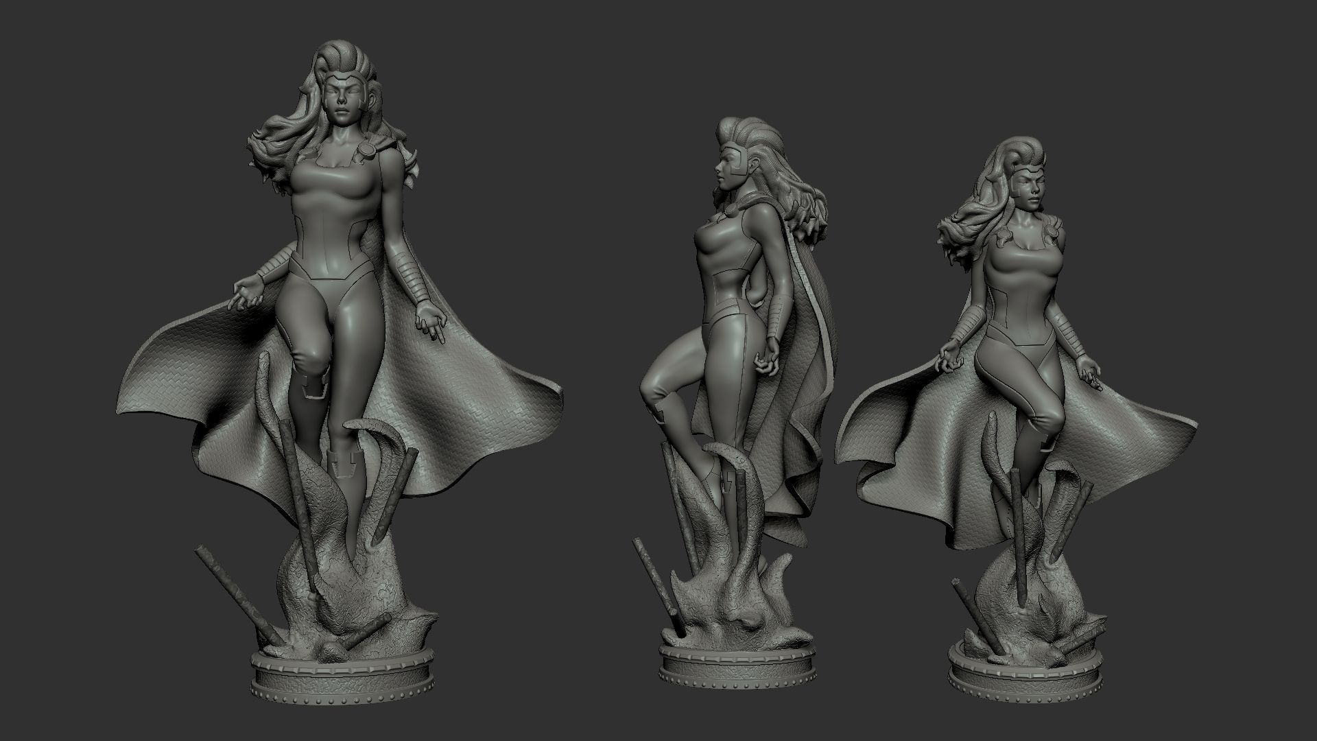 Polaris - Xmen 3D print model_2