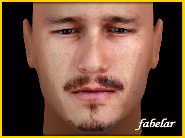 Heath Ledger 3D model