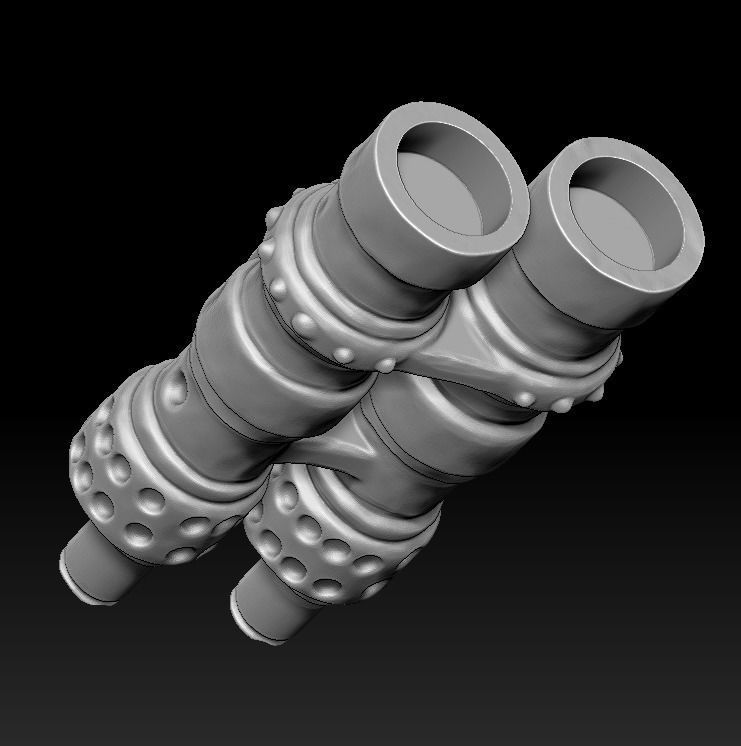 Wardog Robot dog Free 3D print model_37