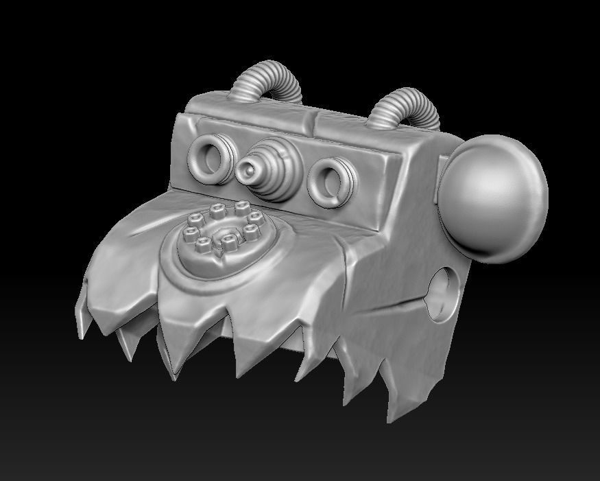 Wardog Robot dog Free 3D print model_19