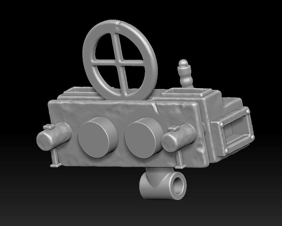 Wardog Robot dog Free 3D print model_38