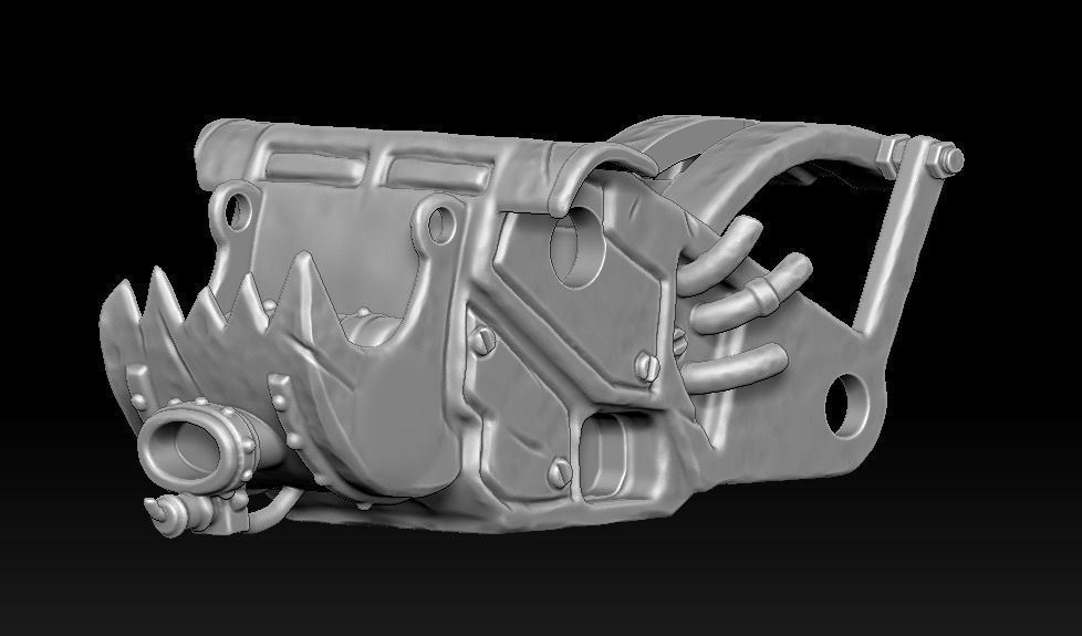 Wardog Robot dog Free 3D print model_5
