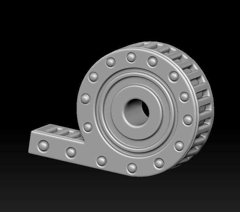 Wardog Robot dog Free 3D print model_40