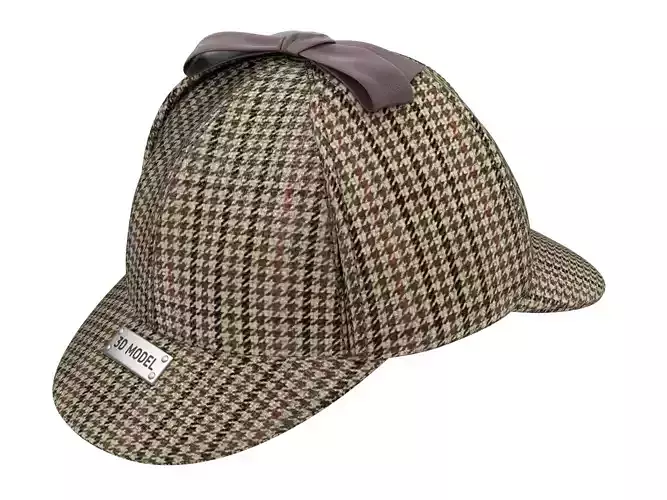 Deerstalk Hat 3D model