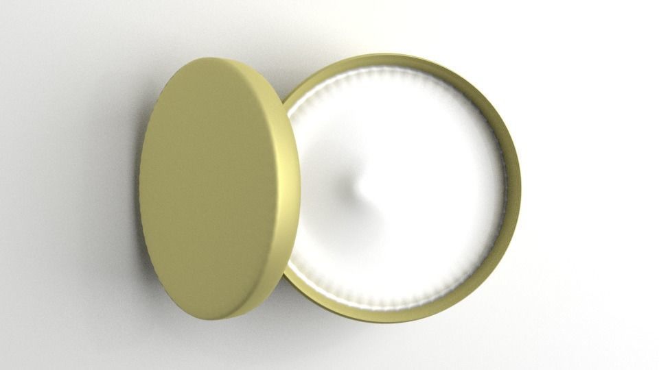 Cream Container 2 3D model_2