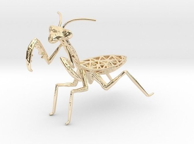  Praying Mantis 3D print model