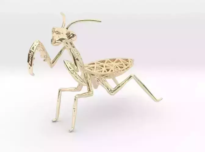  Praying Mantis 3D print model