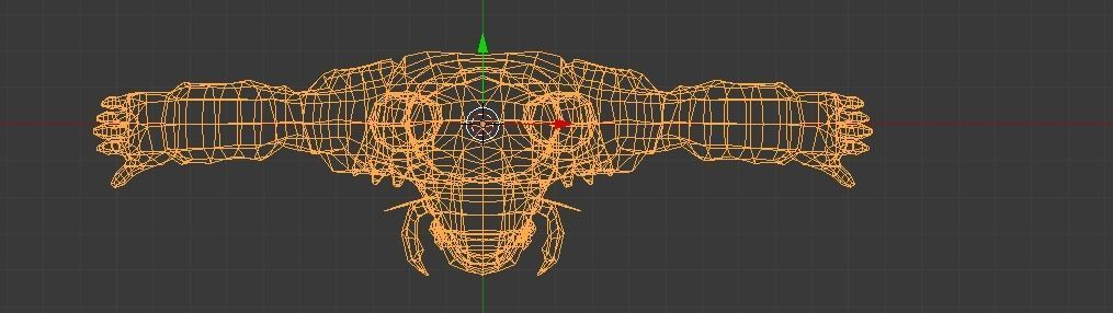 Umber Hulk Low-poly 3D model_3