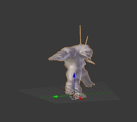 Umber Hulk Low-poly 3D model_8