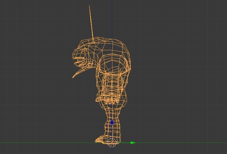 Umber Hulk Low-poly 3D model_5