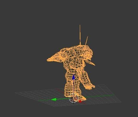 Umber Hulk Low-poly 3D model_6