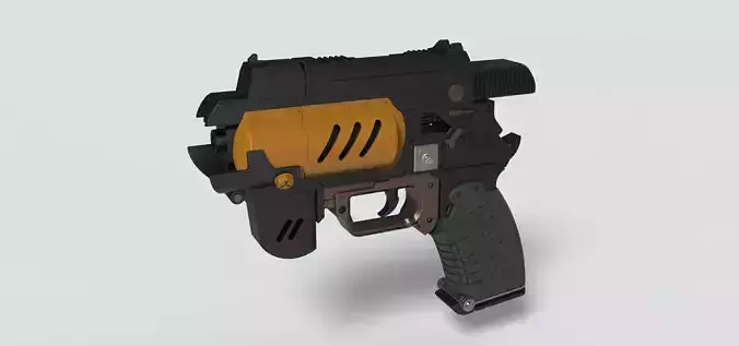Spacers choice Light pistol from the game The Outer Worlds 3D print model