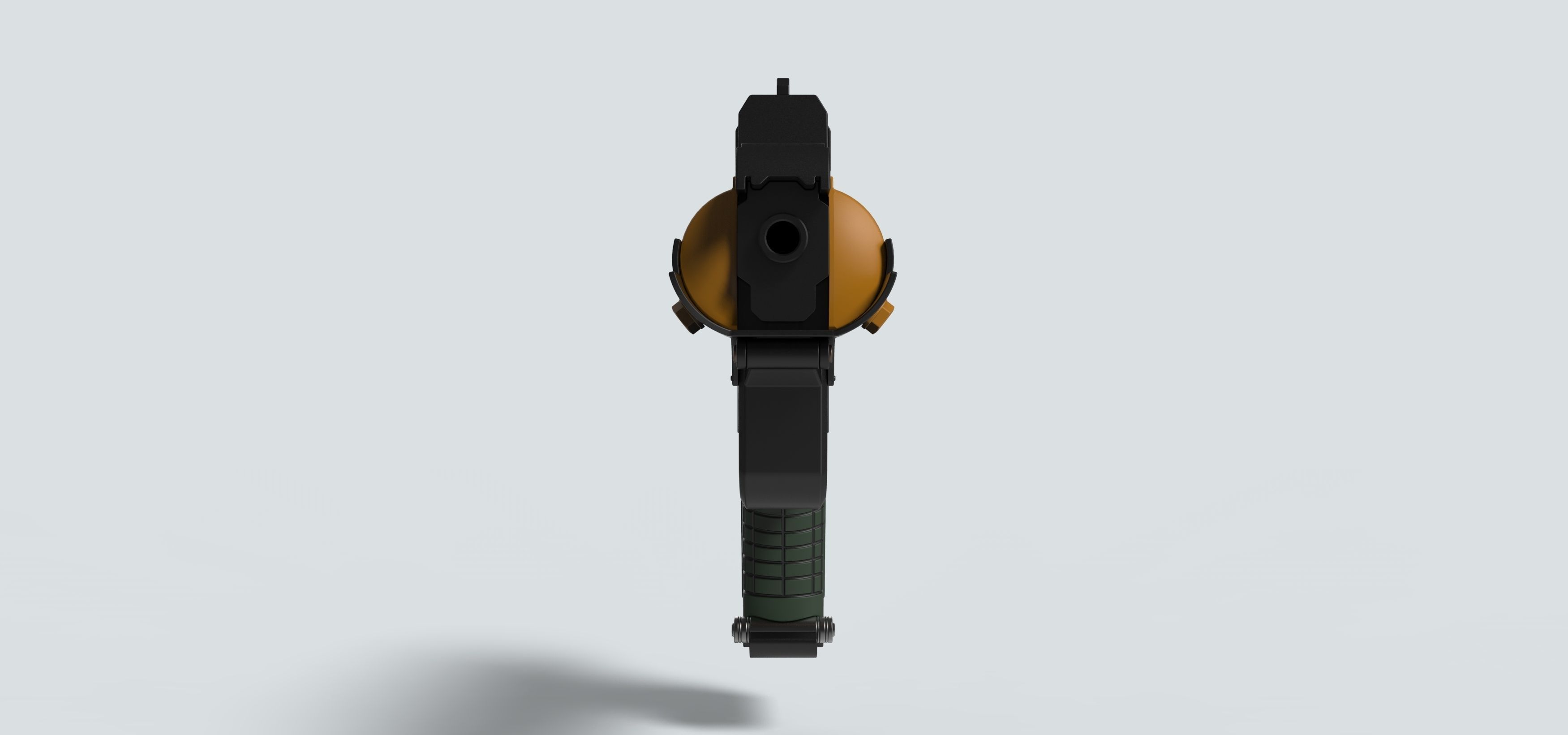 Spacers choice Light pistol from the game The Outer Worlds 3D print model_5