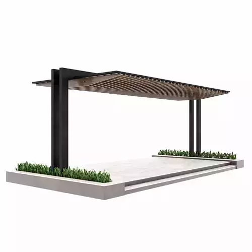Pergola 2 wooden