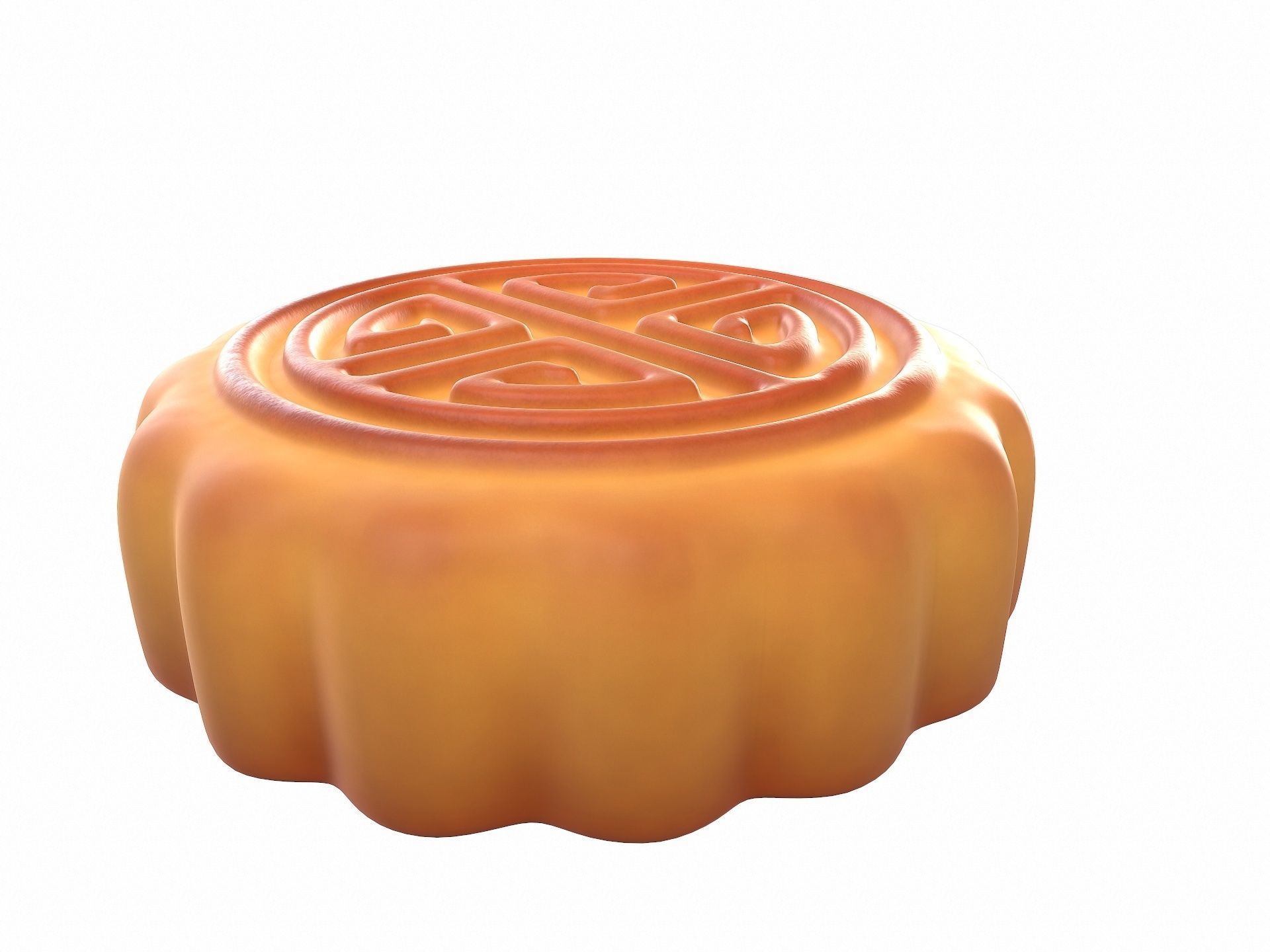Moon Cake 3D model_5
