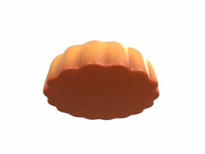 Moon Cake 3D model 4