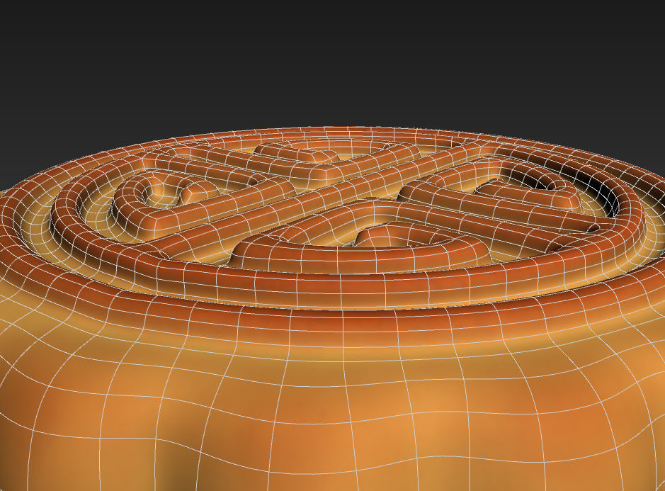 Moon Cake 3D model_16