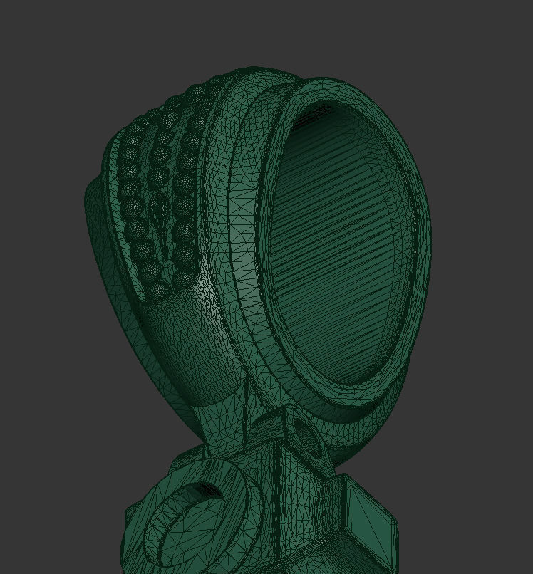 Axe 3d pendant 3D print model_18