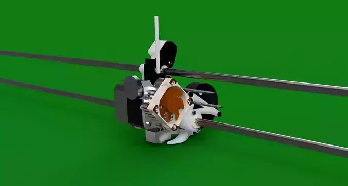 Titan Aero Mount V3 both versions for Anycubic i3-Mega