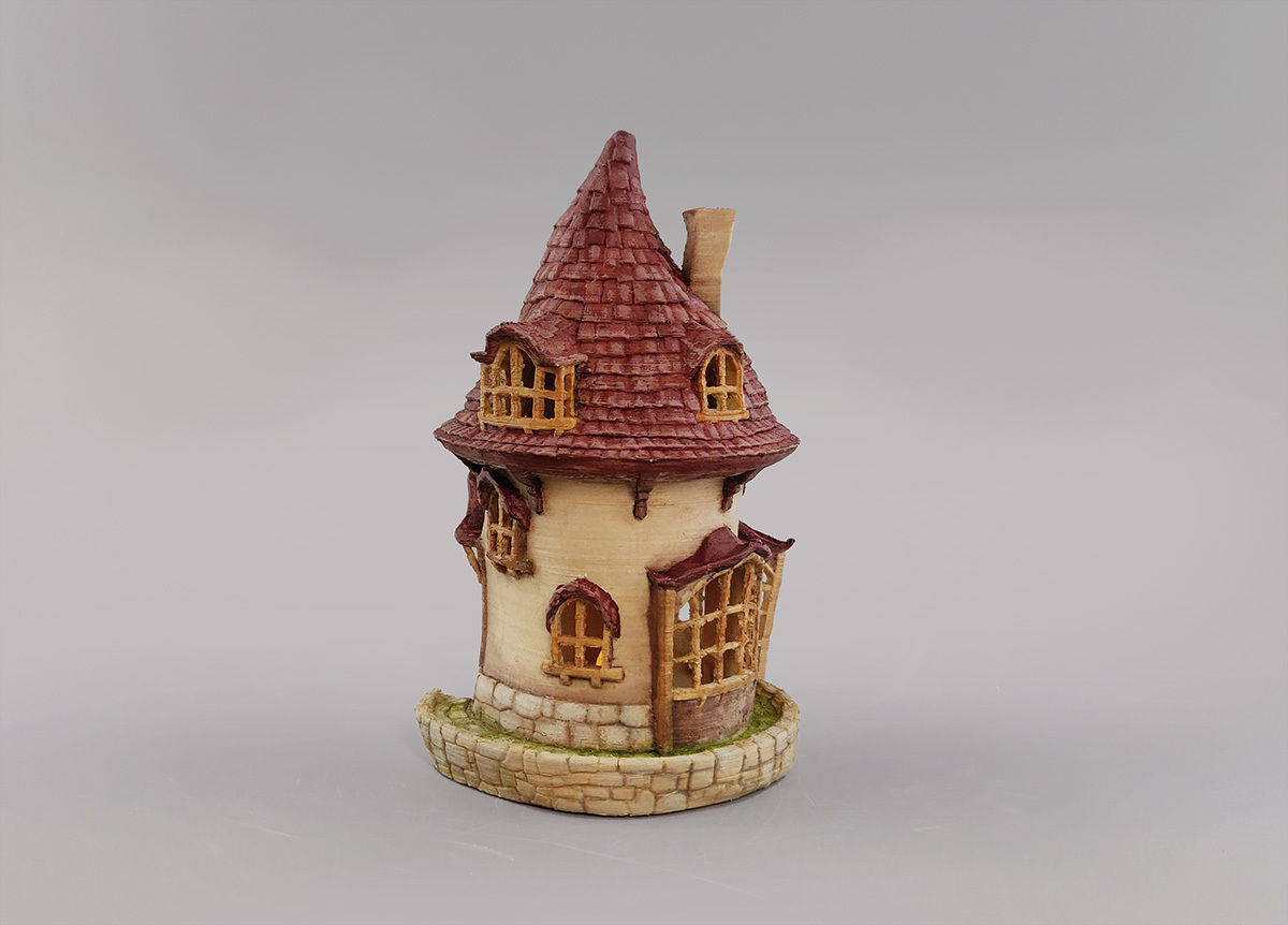 HOUSE LAMP 3D print model_7