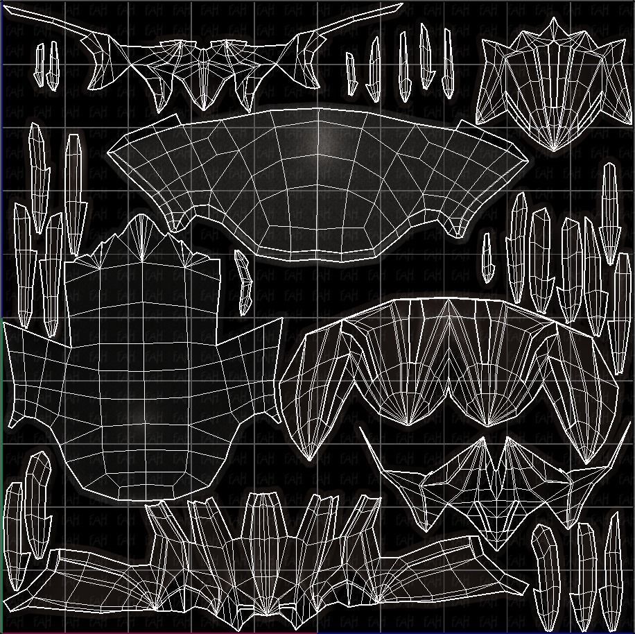 3D Hair style for boy V70 Low-poly 3D model_45