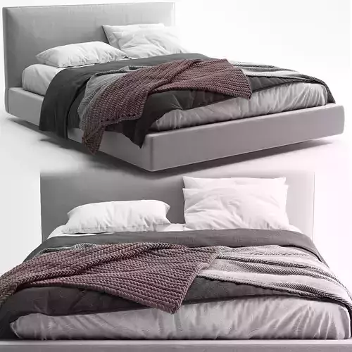 Bed Richard BeB Italia 3D model