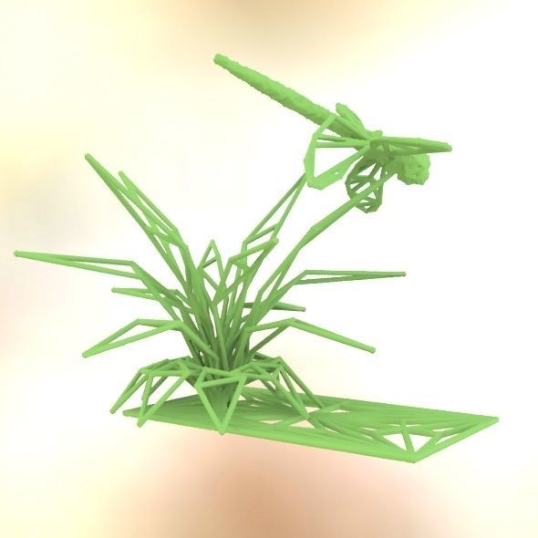 Dragonfly 3D print model_29