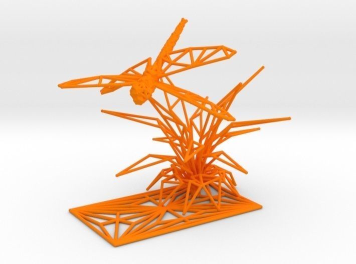 Dragonfly 3D print model_9