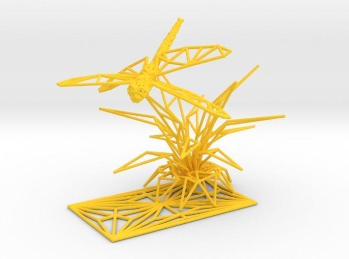 Dragonfly 3D print model_6