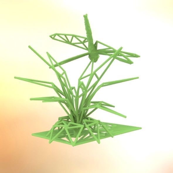 Dragonfly 3D print model_28