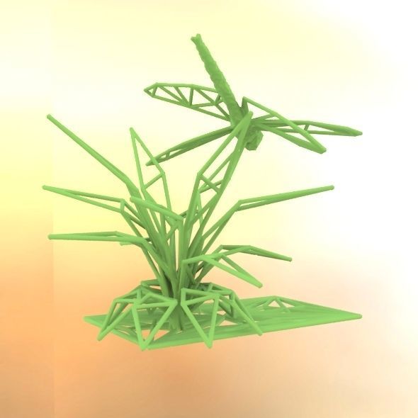 Dragonfly 3D print model_35