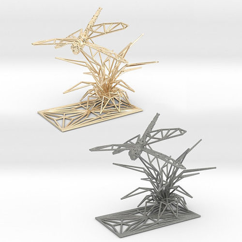 Dragonfly 3D print model
