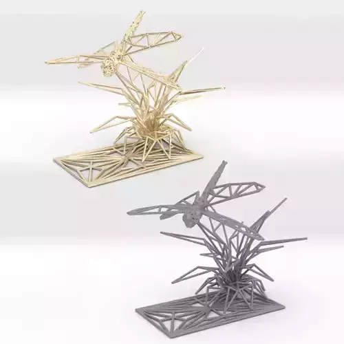 Dragonfly 3D print model