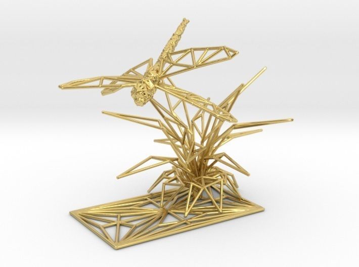 Dragonfly 3D print model_11