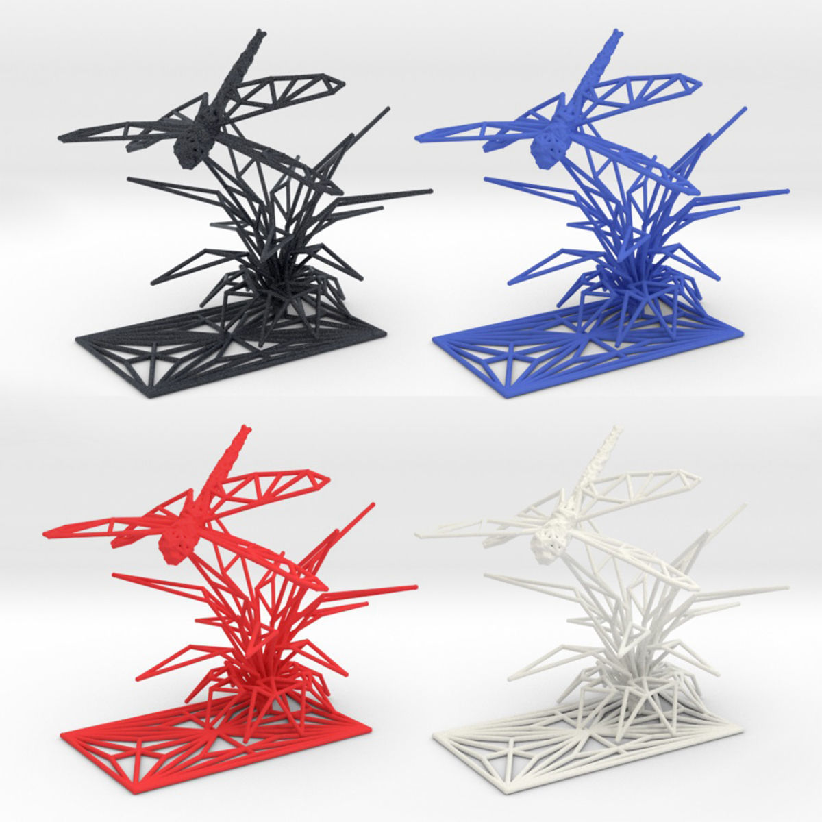 Dragonfly 3D print model_19