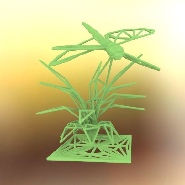 Dragonfly 3D print model_47