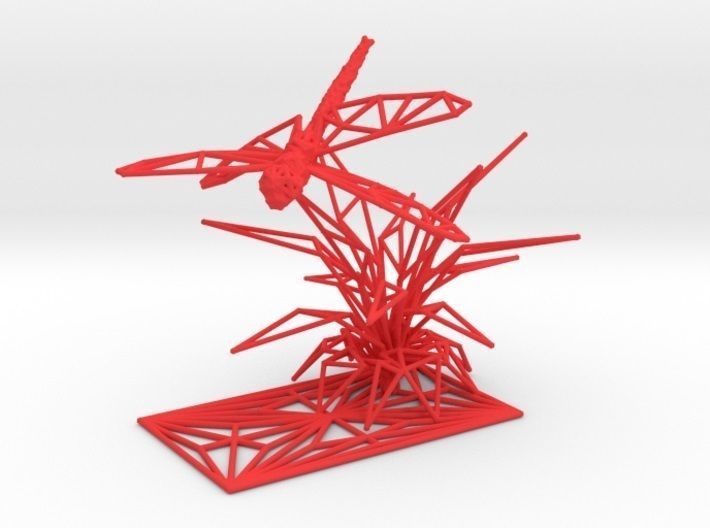 Dragonfly 3D print model_8