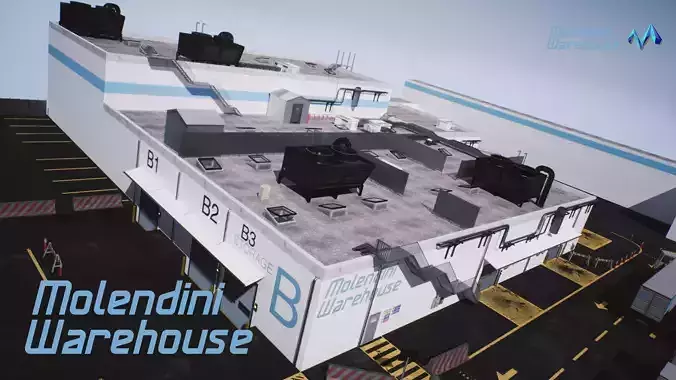 Modular Warehouse II Environment